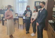 Julia Uściłowska i Aleksander Komor finaliści olimpiady historycznej