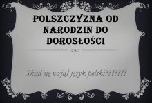 Dzień Języka Ojczystego