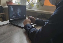 Dzień Bezpiecznego Internetu - spotkanie z mł.asp. Łukaszem Kulisiem