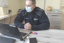 Dzień Bezpiecznego Internetu - spotkanie z mł.asp. Łukaszem Kulisiem