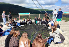 Wycieczka klasy 2D i 2F w Karkonosze. Zdjęcia: p. Gałązka, p. Krasińska