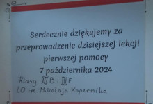Lekcja pierwszej pomocy