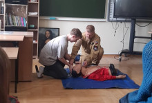 Lekcja pierwszej pomocy