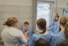 Warsztaty w ostrowskiej filii Laboratorium Medycznego