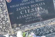 Wizyta na cmentarzu. Odwiedzamy groby nauczycieli.