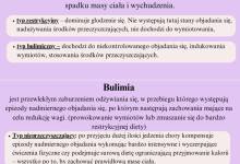 Czym są zaburzenia odżywiania?