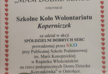 Akcja "Pomogę, bo mogę"