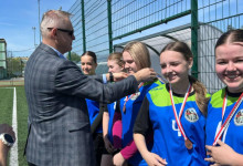 Międzyszkolne Zawody w Piłce Nożnej Dziewcząt