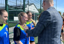 Międzyszkolne Zawody w Piłce Nożnej Dziewcząt