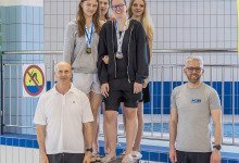 Zawody w pływaniu o Puchar Burmistrza Ostrów Maz.