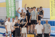 Zawody w pływaniu o Puchar Burmistrza Ostrów Maz.