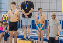 Zawody w pływaniu o Puchar Burmistrza Ostrów Maz.