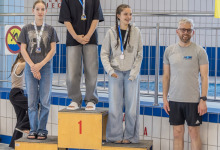 Zawody w pływaniu o Puchar Burmistrza Ostrów Maz.