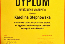 Sukcesy Karoliny Stepnowskiej