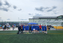 Turniej piłki nożnej na otwarcie boiska w ZS nr 1