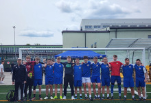 Turniej piłki nożnej na otwarcie boiska w ZS nr 1