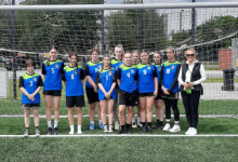 Turniej piłki nożnej na otwarcie boiska w ZS nr 1