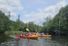 Spływ kajakowy klasy 2F