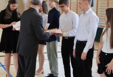 Uroczyste zakończenie roku szkolnego 2024/2025.