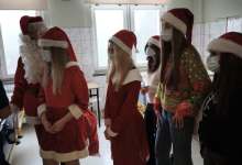 Wizyta wolontariuszy w szpitalu