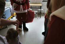 Wizyta wolontariuszy w szpitalu