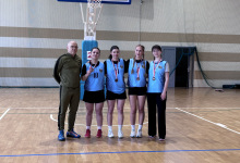 3 miejsce dziewcząt w zawodach w ramach Licealiady