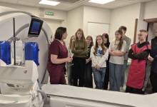 Lekcja poglądowa w Pracowni Diagnostyki Obrazowej