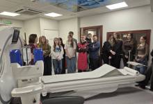 Lekcja poglądowa w Pracowni Diagnostyki Obrazowej