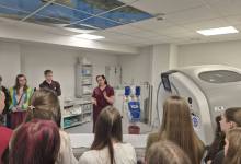Lekcja poglądowa w Pracowni Diagnostyki Obrazowej