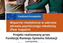 Spotkanie z Andrzejem Araszkiewiczem – liderem projektu „Peer Support – wsparcie rówieśnicze”