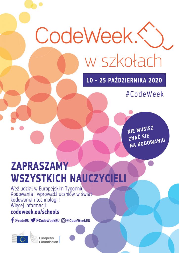 Tydzień kodowania CodeWeek 2020