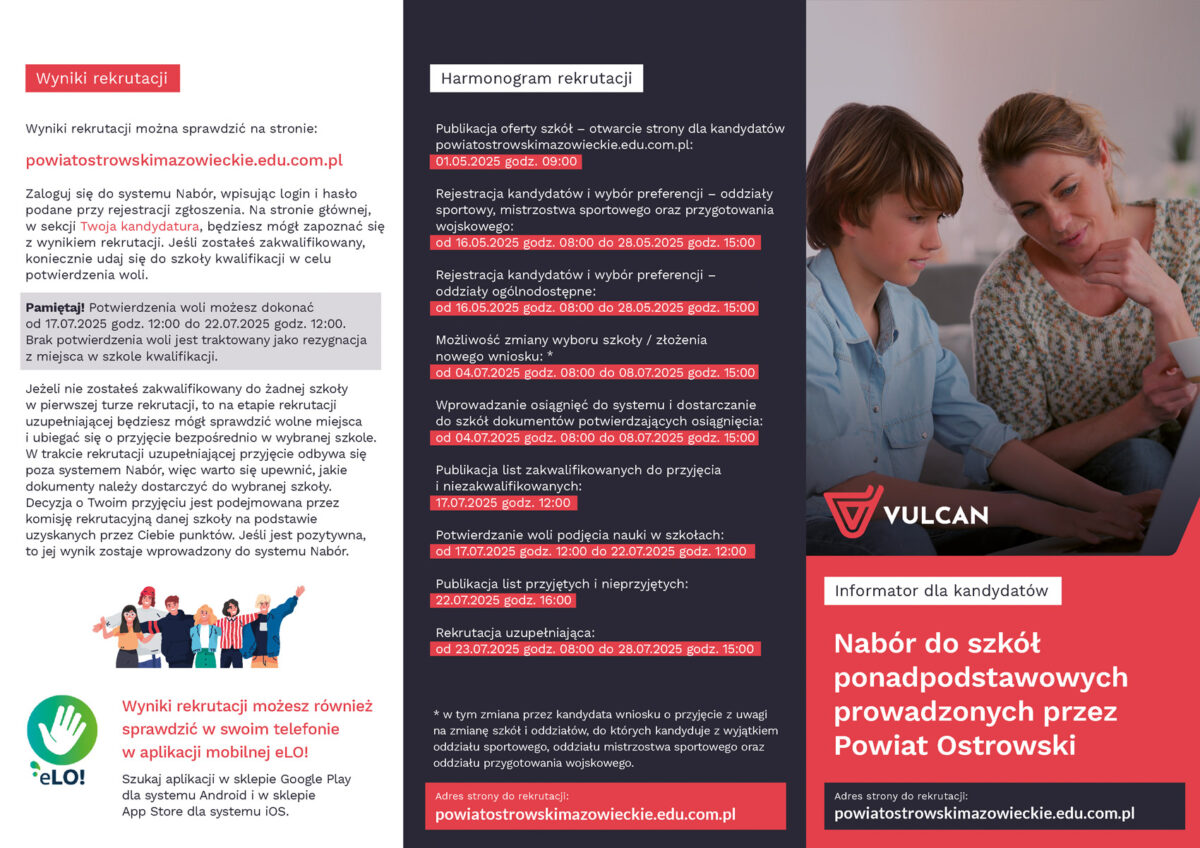 Rekrutacja 2025 - ulotka A