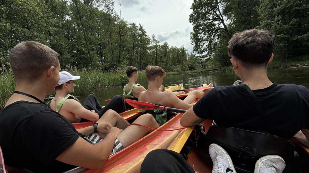 Spływ kajakowy klasy 2F