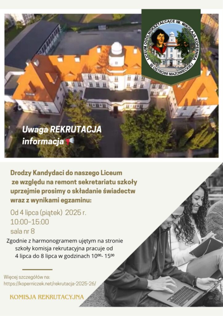 Rekrutacja - informacje