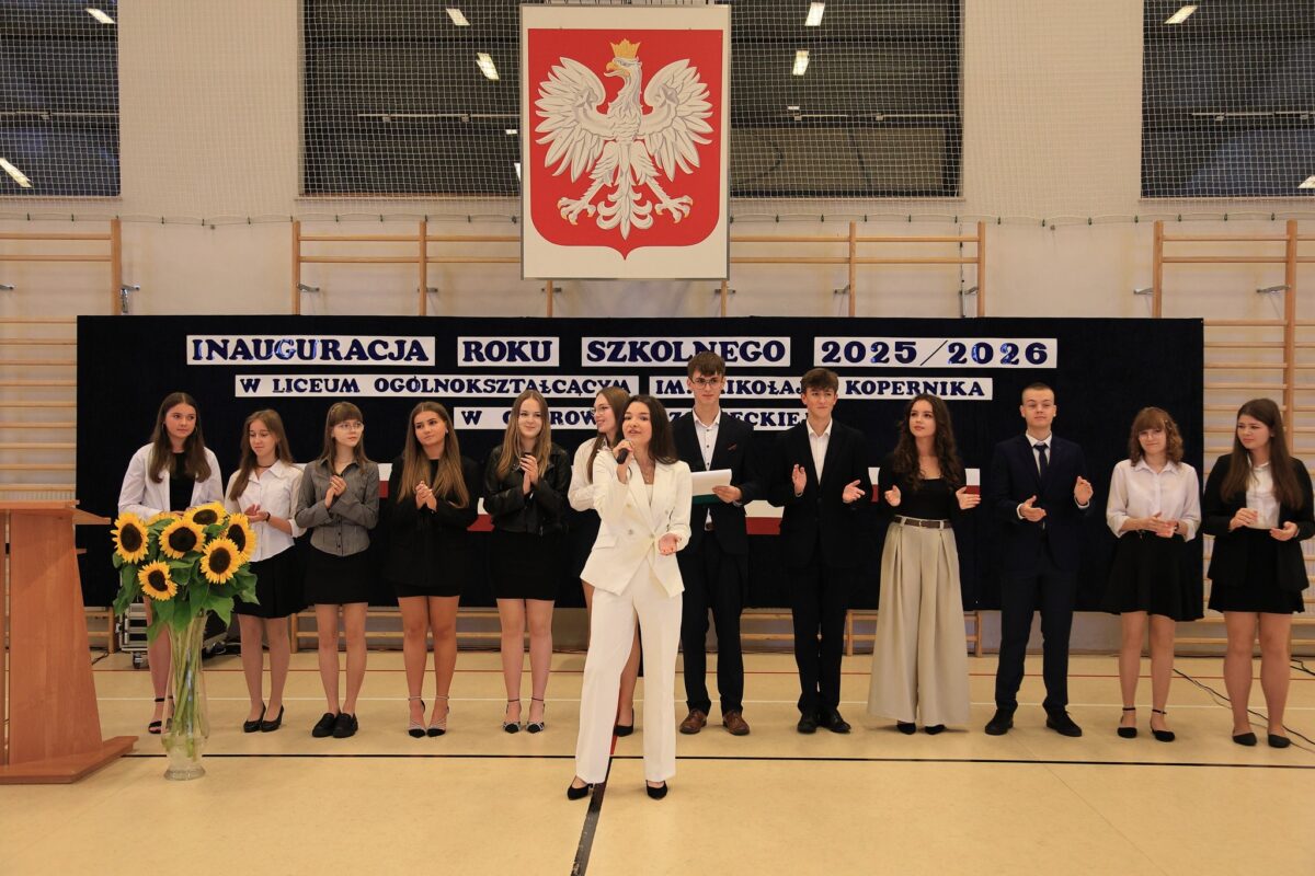 Rozpoczęcie Roku Szkolnego 2025/26 w LO Ostrów Maz.