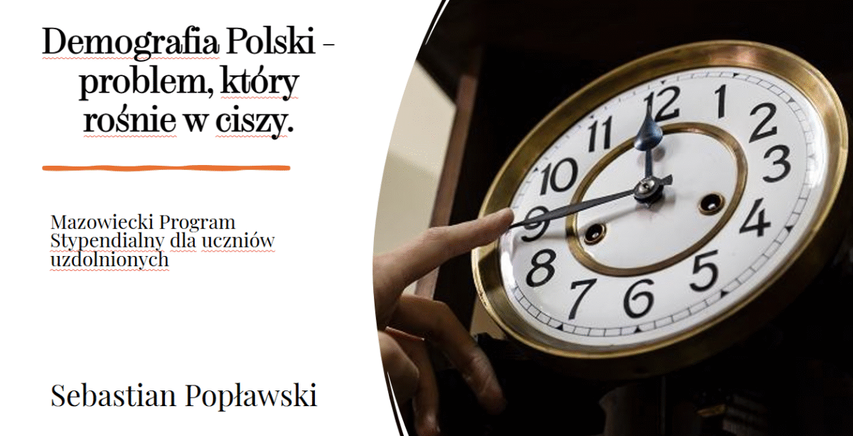 Demografia Polski - problem, który rośnie w ciszy.