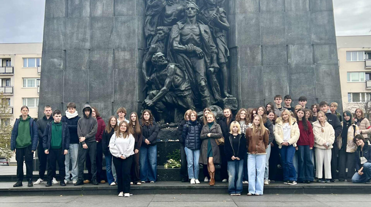 Wycieczka klasy 3G do Warszawy