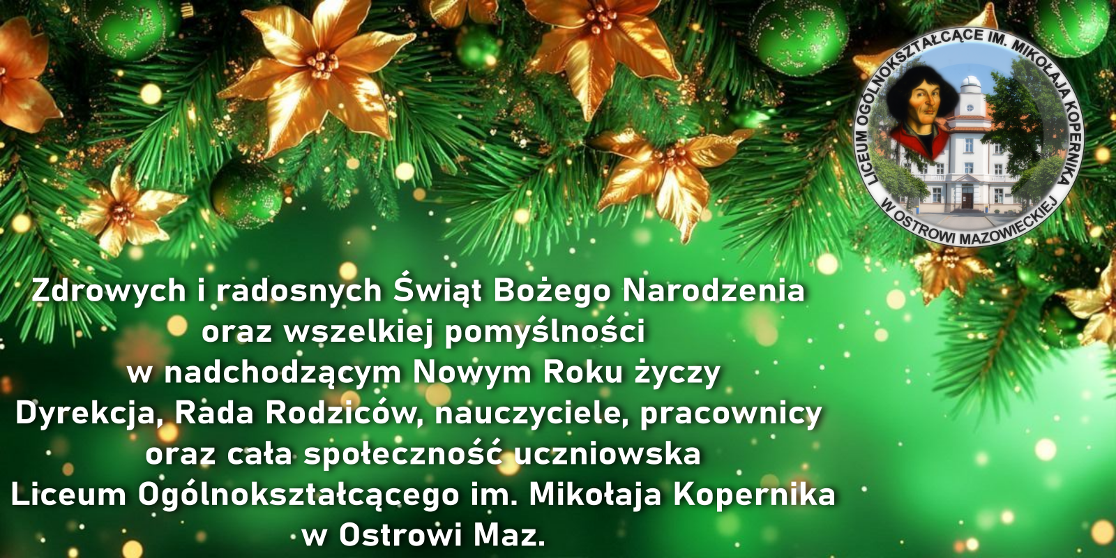 Życzenia świąteczne