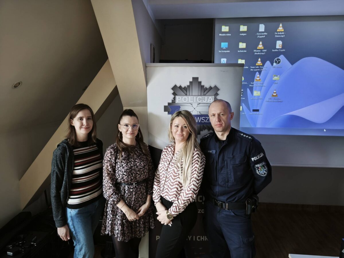 Spotkanie profilaktyczno-edukacyjne z przedstawicielami Policji oraz Powiatowej Stacji Sanitarno-Epidemiologicznej