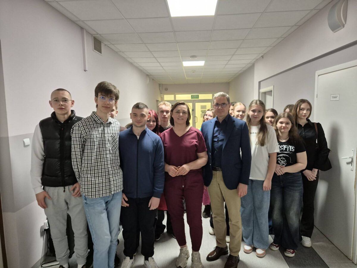 Lekcja poglądowa w Pracowni Diagnostyki Obrazowej