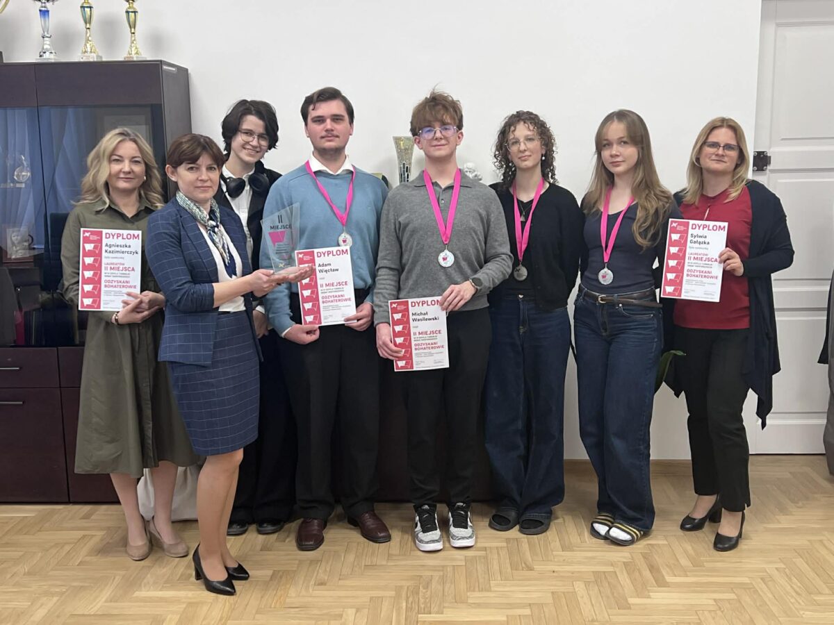 II miejsce w Ogólnopolskim Turnieju Debat Oksfordzkich „Odzyskani Bohaterowie”