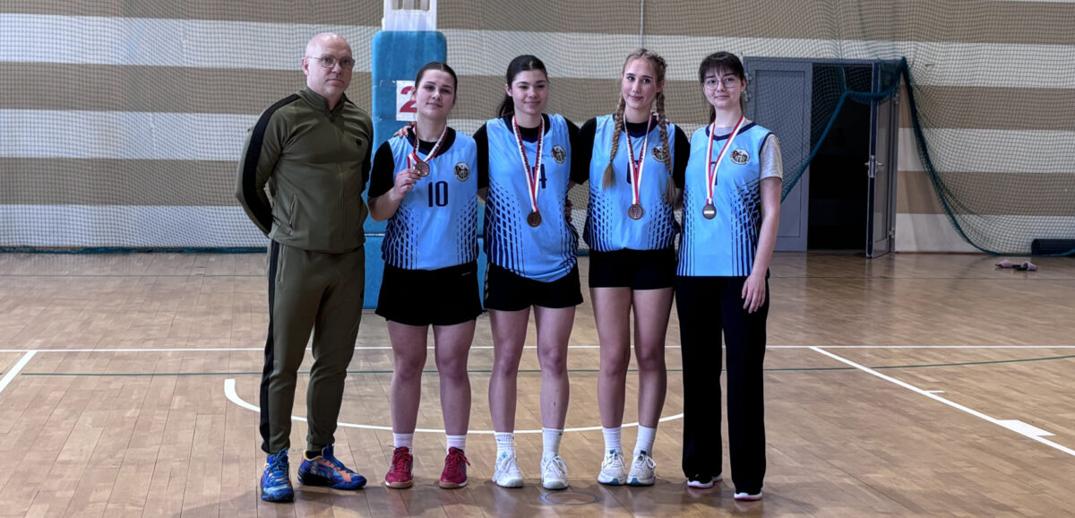 3 miejsce dziewcząt w zawodach w ramach Licealiady