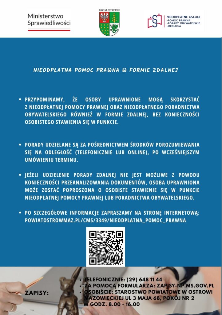 Nieodpłatne porady prawne 3