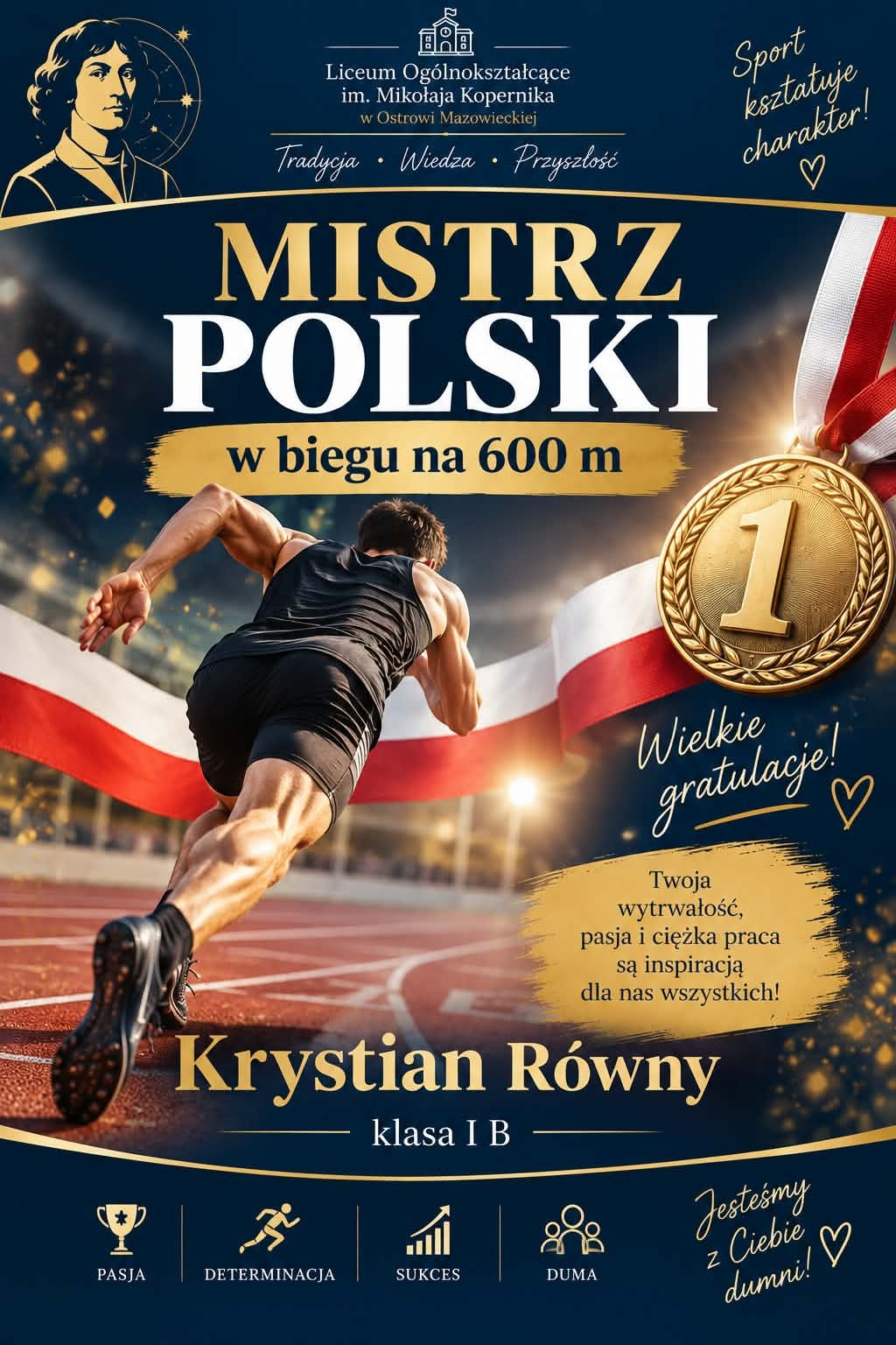 KRYSTIAN RÓWNY – MISTRZ POLSKI!