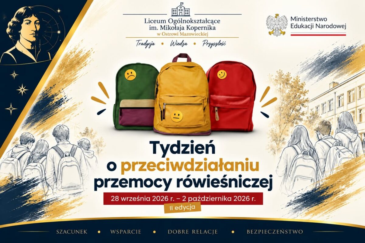 Przeciwdziałanie przemocy rówieśniczej.
